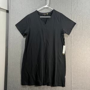 AmberNoon II by Dr. Erum Ilyas UPF 30 French Terry Cover Black Petite Large